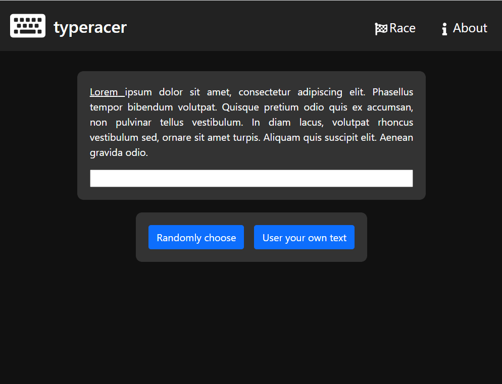 TypeRacer
