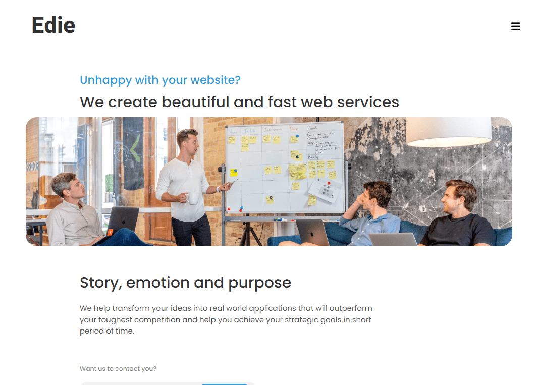 Edie Homepage